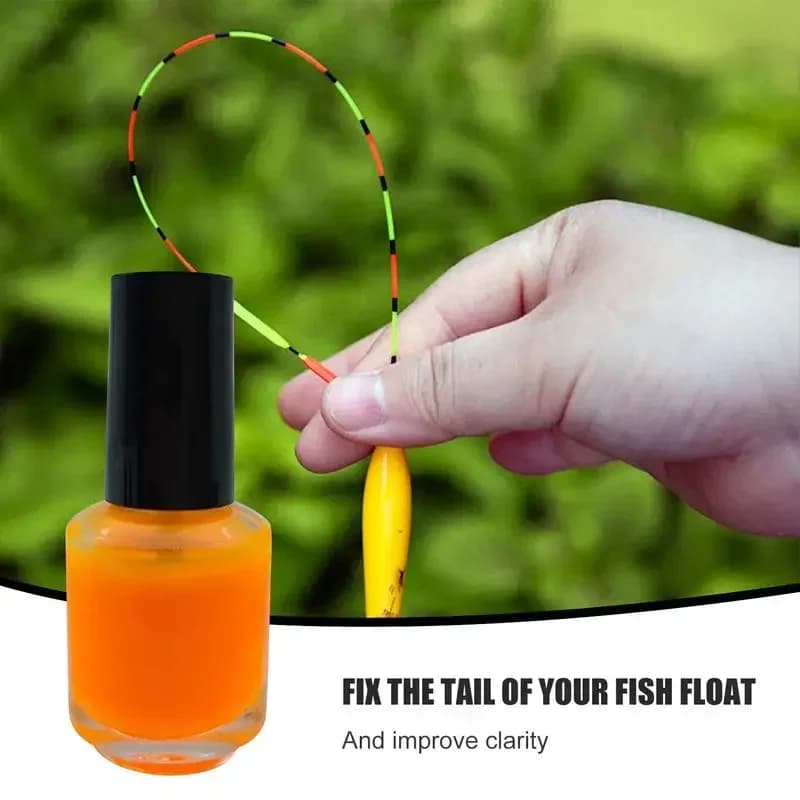 Peinture fluorescente 7ml pour réparation flotteurs pêche et personnalisation queues bouchons DIY