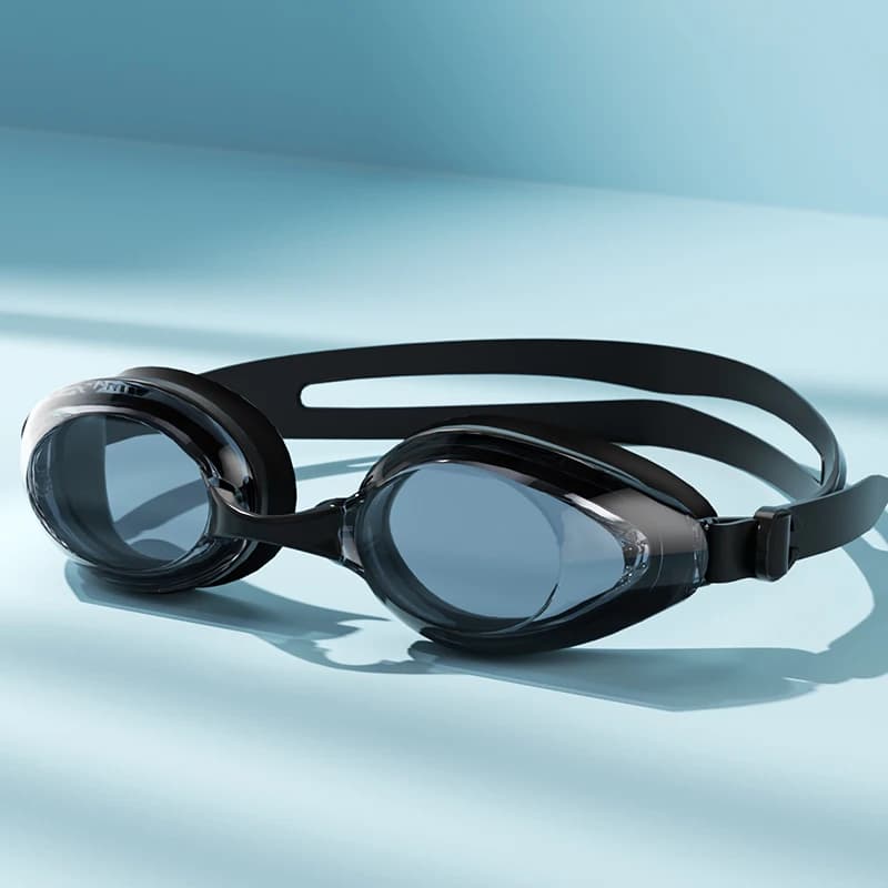 Lunettes natation unisexes professionnelles - étanches HD anti-buée sans fuite protection UV complète