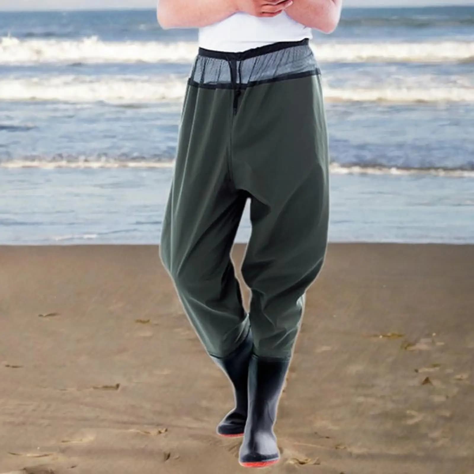Pantalon de pêche étanche unisexe pour agriculture, activités aquatiques hommes et femmes
