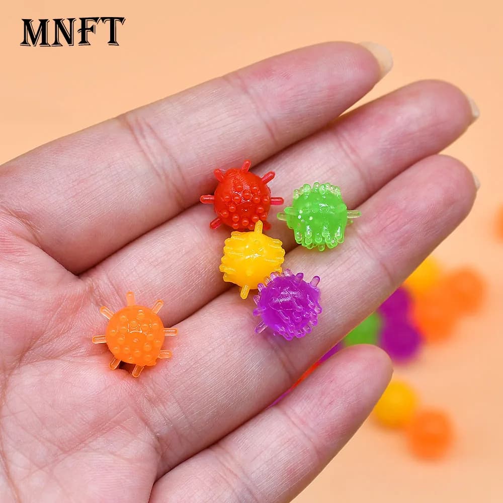 Perles flottantes TPE 25 pièces - Goût maïs pour truite et perche - Appâts souples 10mm