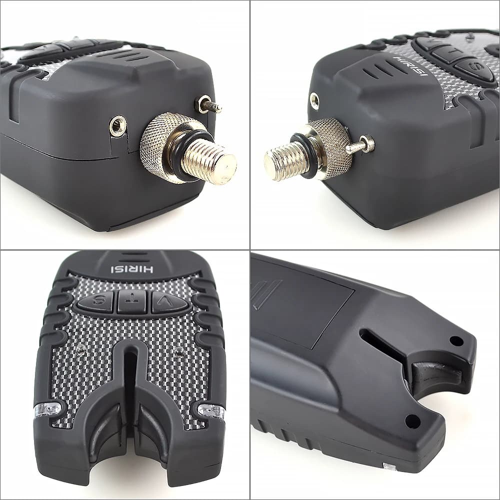 Alarme de touche carpe avec swinger lumière nuit B1140 - Détecteur morsure volume tonalité réglable