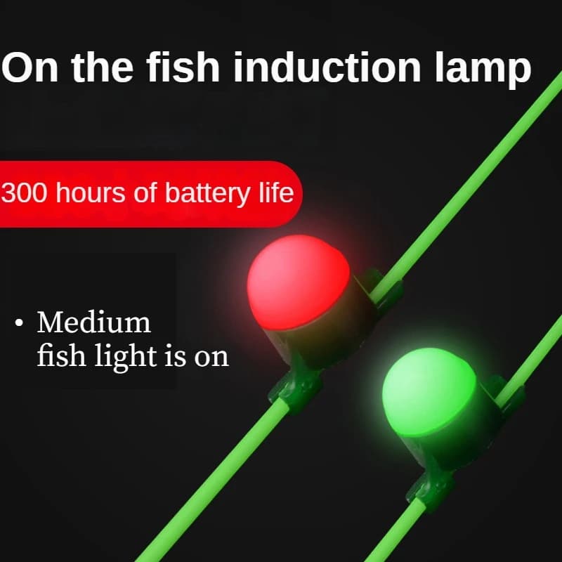 Alarme lumineuse LED intelligente pour pêche nocturne - Détecteur de touches avec rappel lumineux