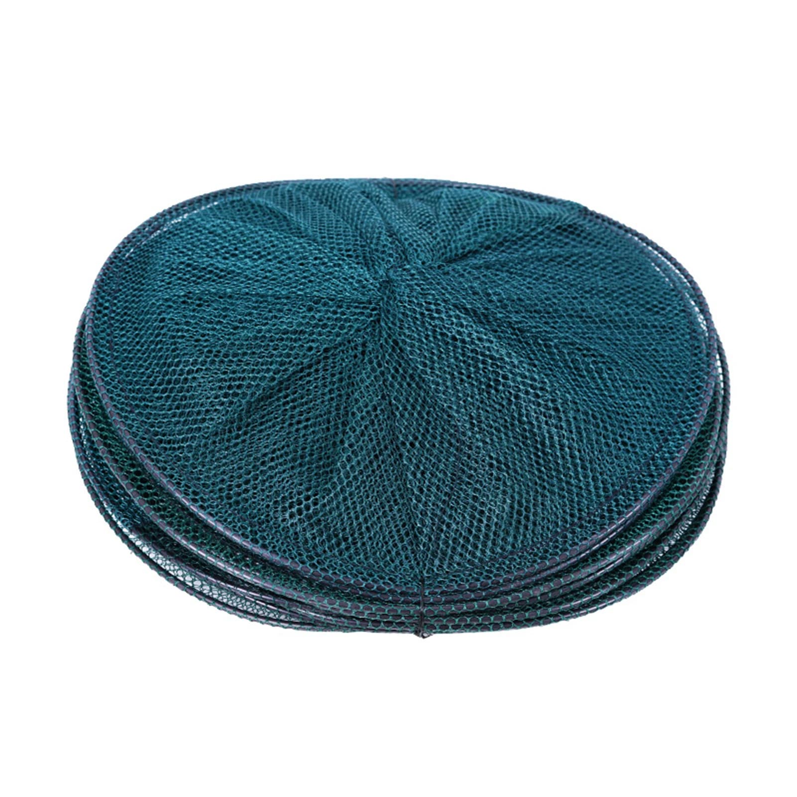 Filet de pêche pliable portable multi-couches en nylon durable pour carpe, perche, bar, tilapia et brème