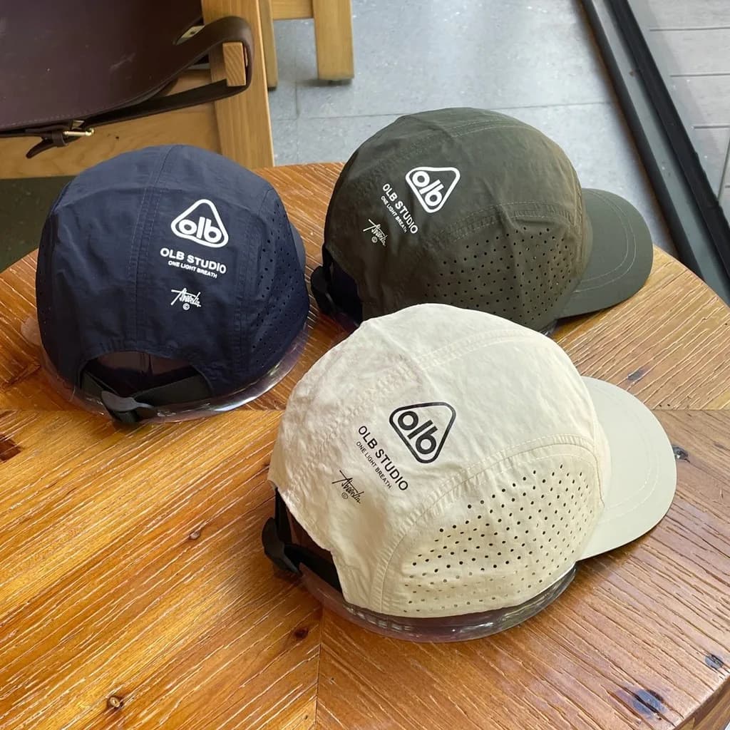 Casquette baseball visière courte séchage rapide mesh légère protection UV pêche randonnée