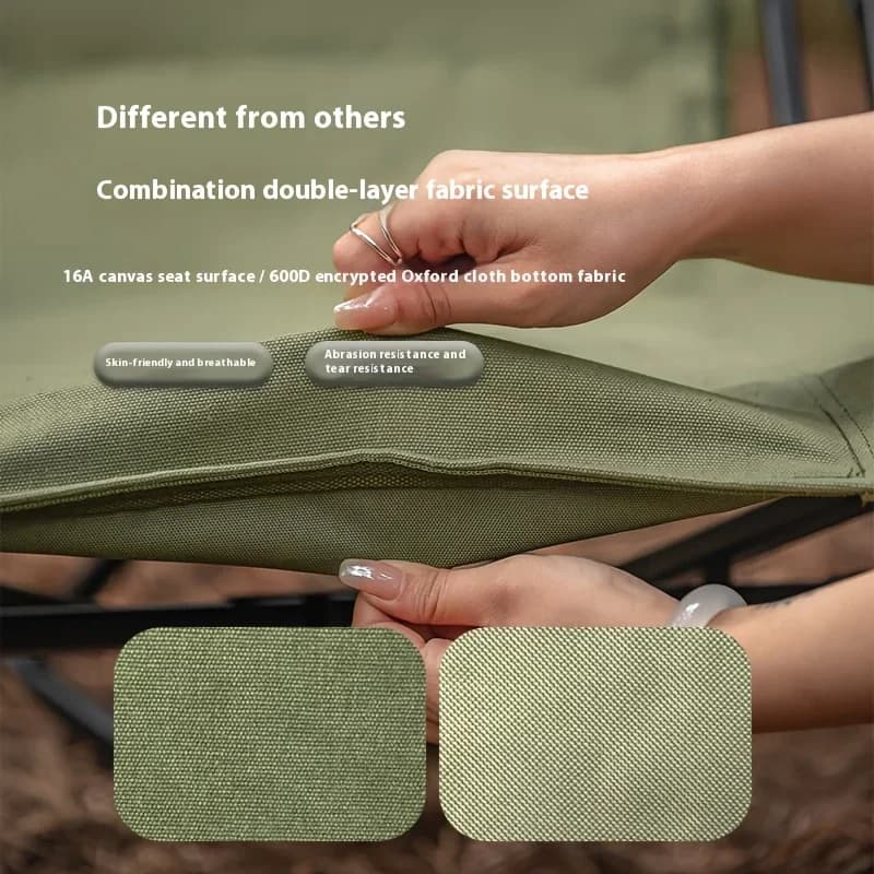 Chaise pliante portable réglable pour pêche et camping - Design ergonomique pour siestes et activités outdoor