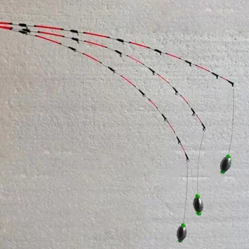Scion mi-titane rétractable fibre de verre/carbone pour canne à pêche spinning portable