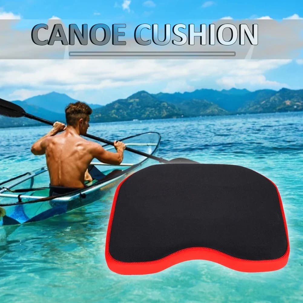 Coussin de siège épais pour kayak de pêche - Matelas confortable imperméable et antidérapant