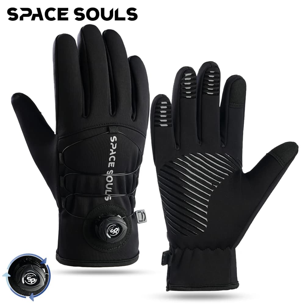 Nouveaux gants d'hiver unisexes coupe-vent écran tactile pêche running ski vélo