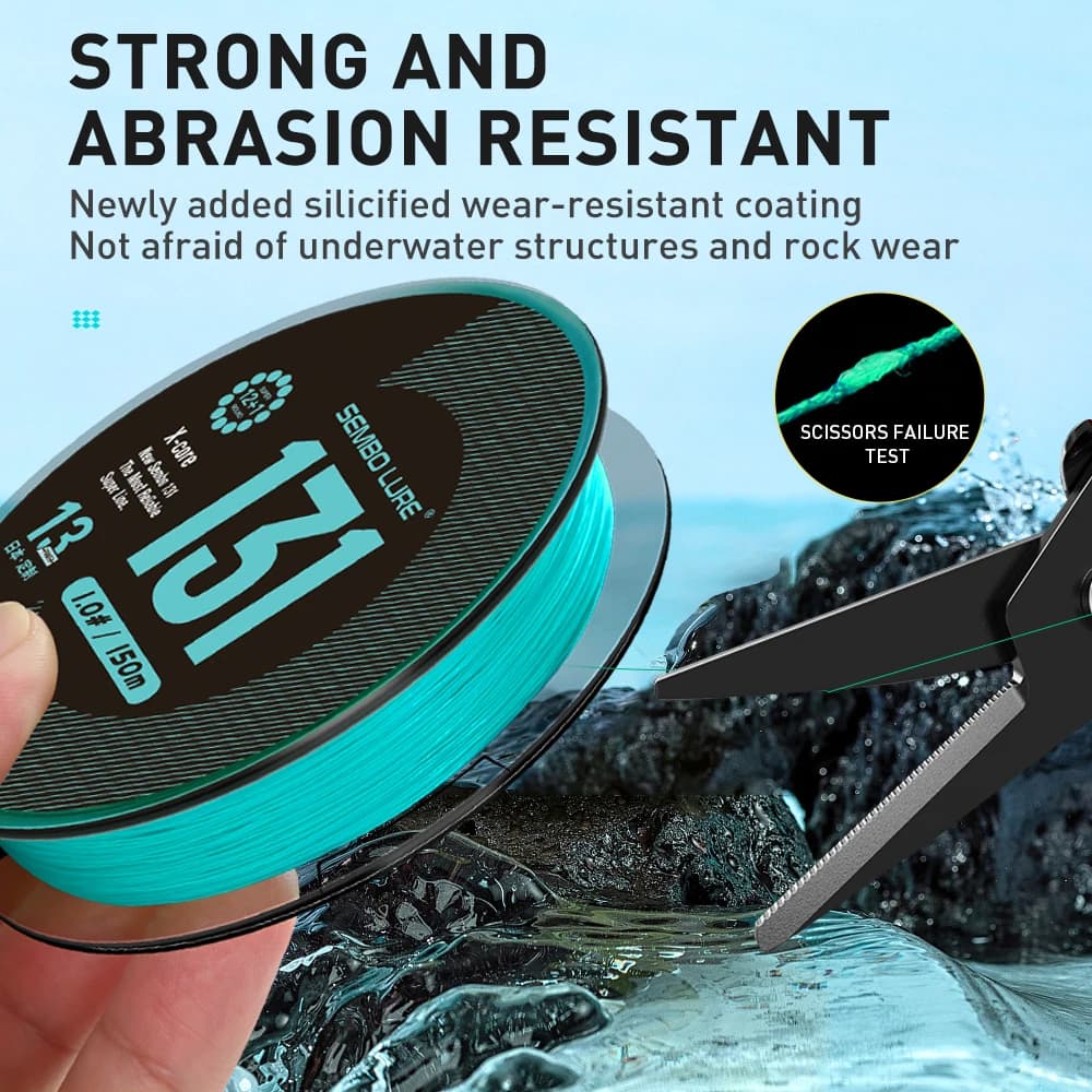 Ligne de pêche tressée multifilament ZUKIBO X13 Performance Japon, 13 brins lisse pour mer, 150m 200m durable