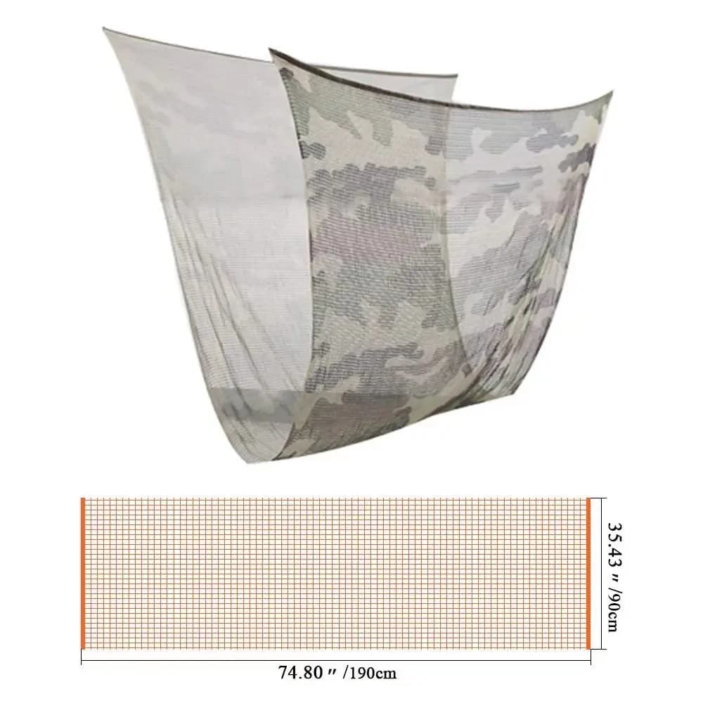 Filet camouflage tactique écharpe mesh guerre chasse photo sniper pêche discrète accessoire polyvalent