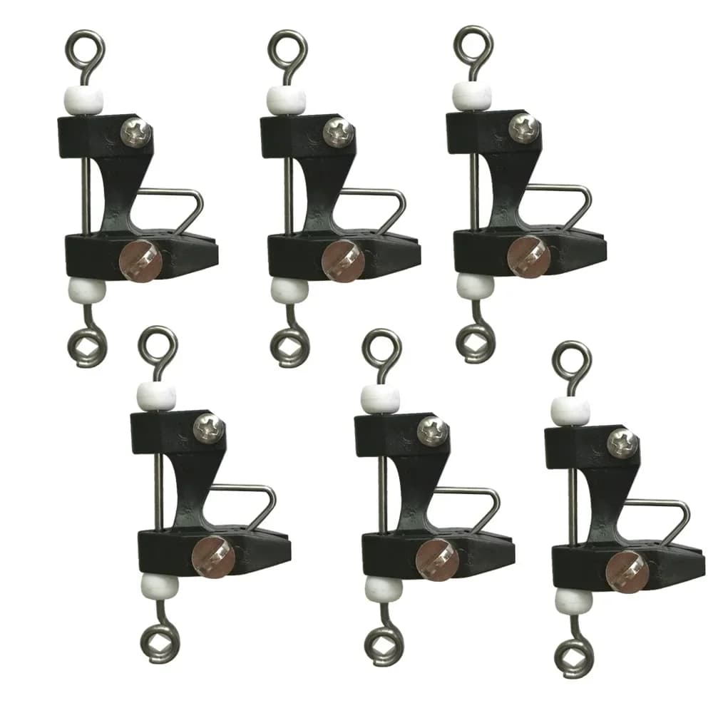 Clips de tension pour downrigger de pêche - 6 clips à déclenchement pour pêche au traîne en kayak et bateau