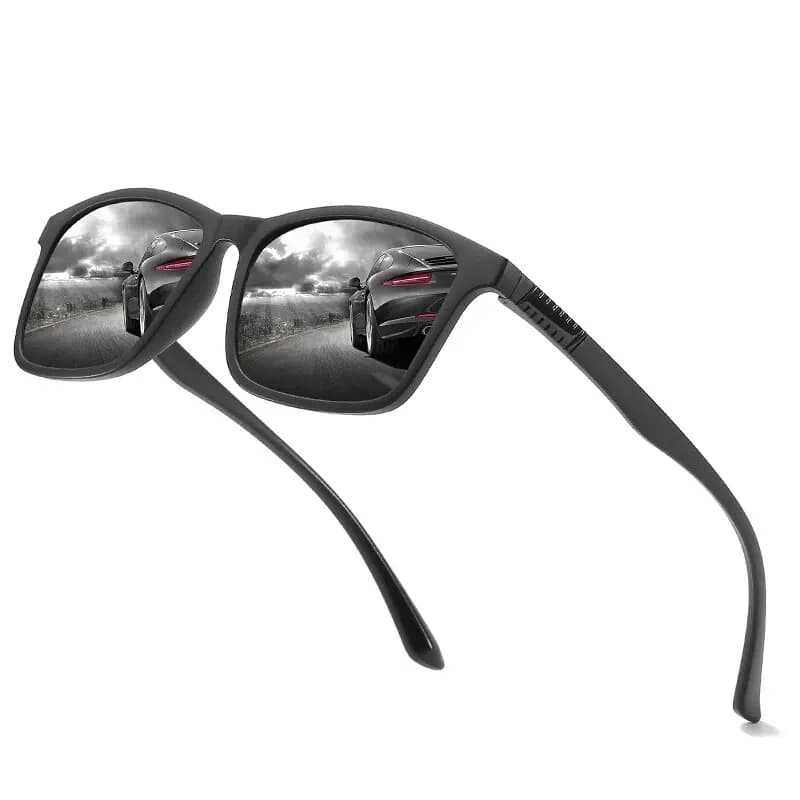 Lunettes de soleil luxe homme TR90 ultra-légères pour pêche sportive - Conduite polarisées