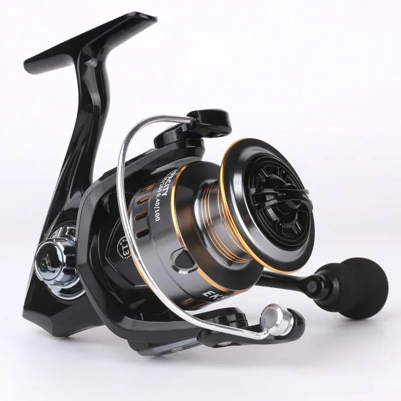 Moulinet de pêche spinning ultra léger professionnel 1000 à 7000, rapport 5.2:1 et frein 26LB pour