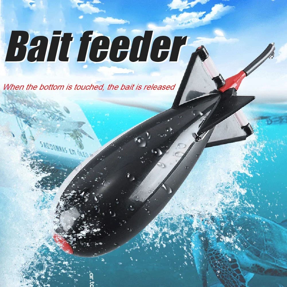 Feeder Spod Bomb pour pêche à la carpe - Rocket flotteur appât pellet positionnement accessoires