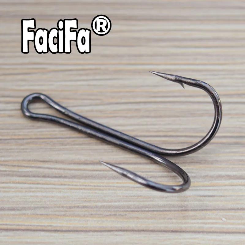 Hameçons doubles pour pêche à la mouche et jigging - Tailles 1 à 5/0 pour bar et carnassiers