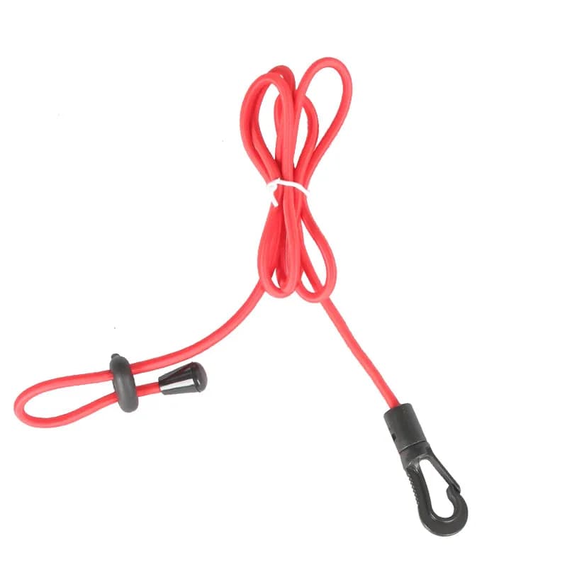 Corde élastique de sécurité pour pagaie - Évitez la perte en bateau gonflable - Accessoire pêche multicolore