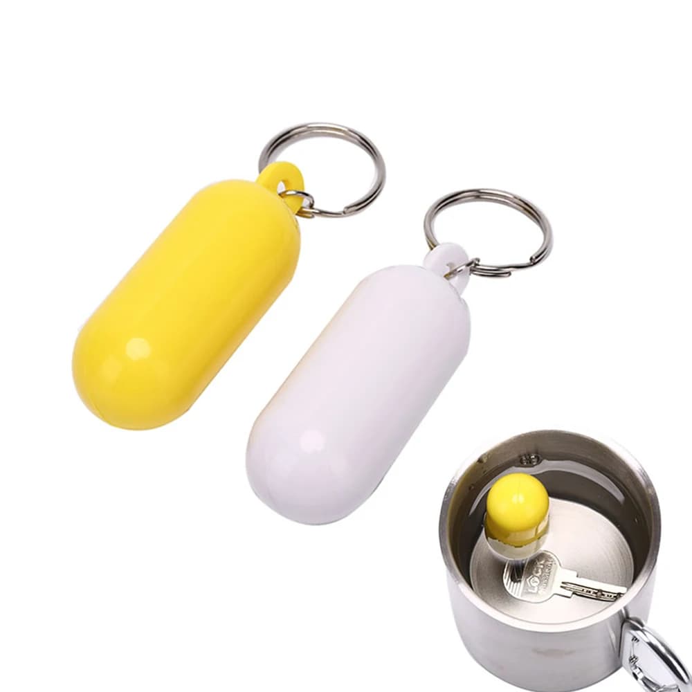Porte-clés flottant pour activités nautiques - Flotteur clé bateau avec boucle marine et anneau