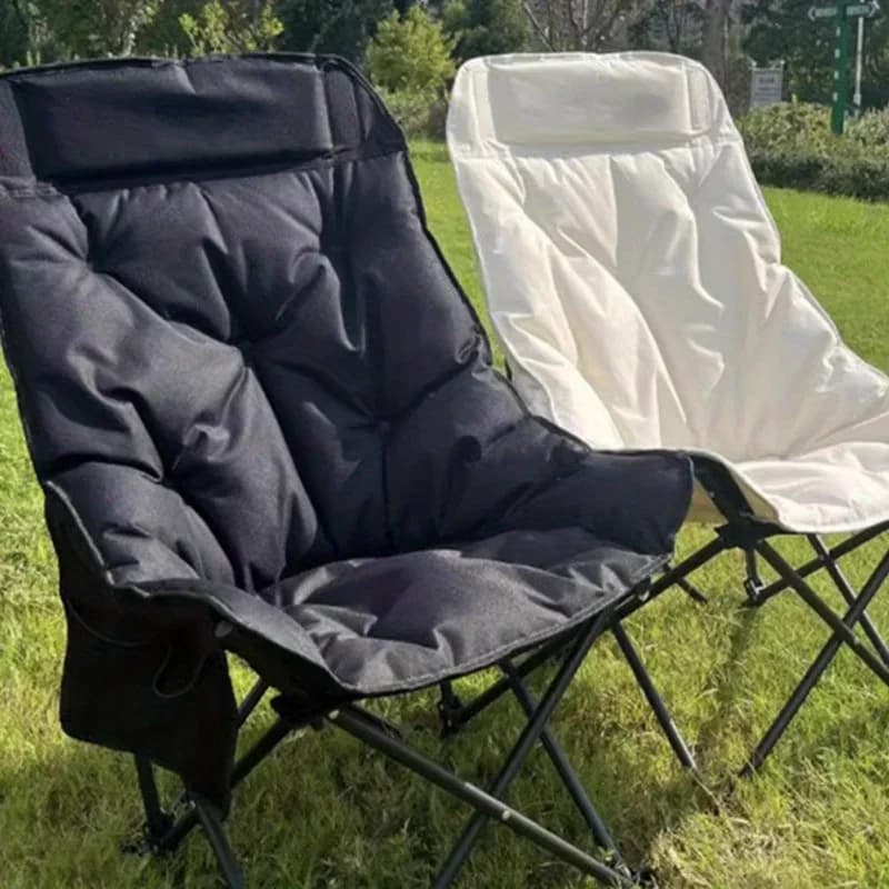 Chaise lune dossier haut pliante portable set table camping pêche extérieur plage