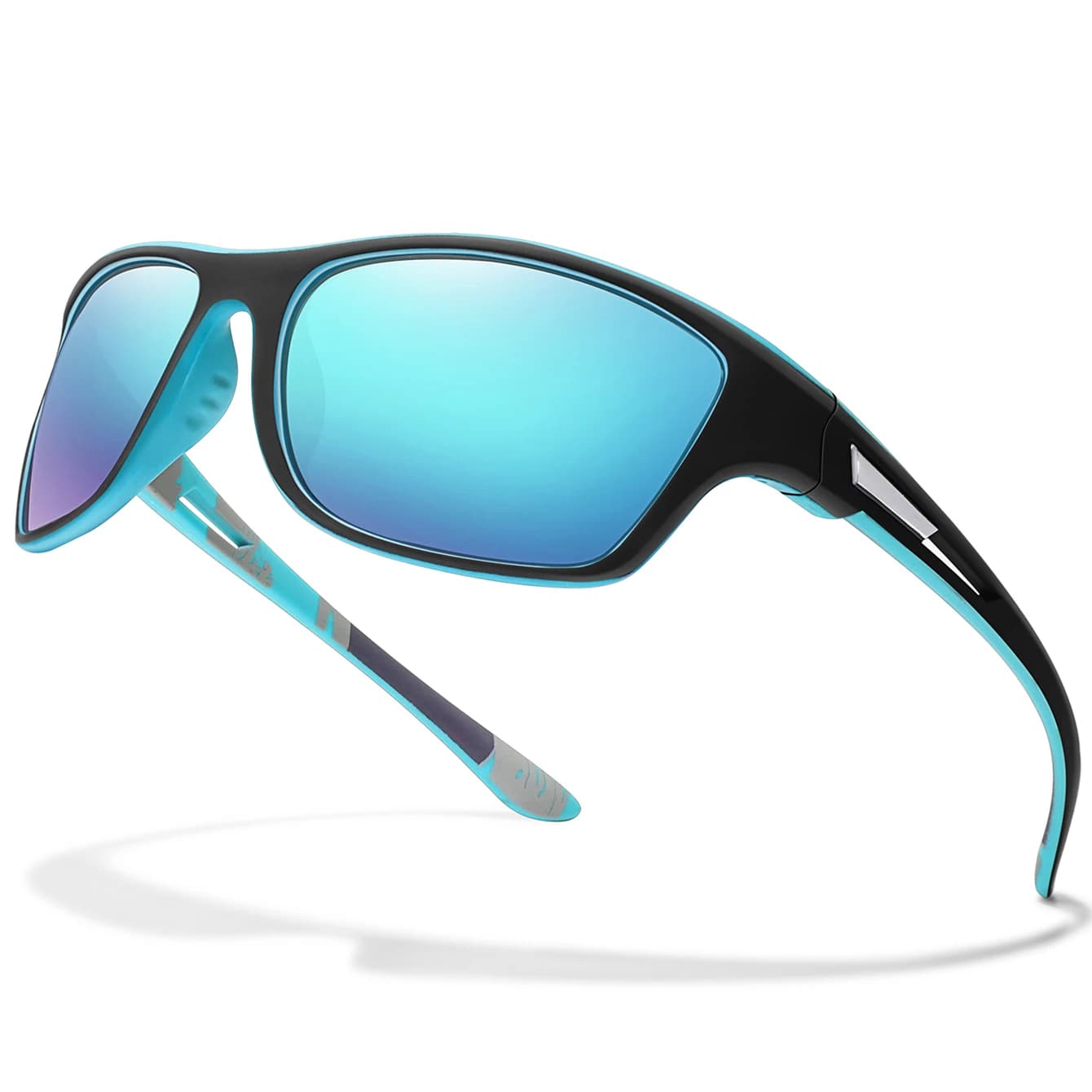 Lunettes de pêche polarisées homme femme UV400 anti-éblouissement avec lentilles TAC
