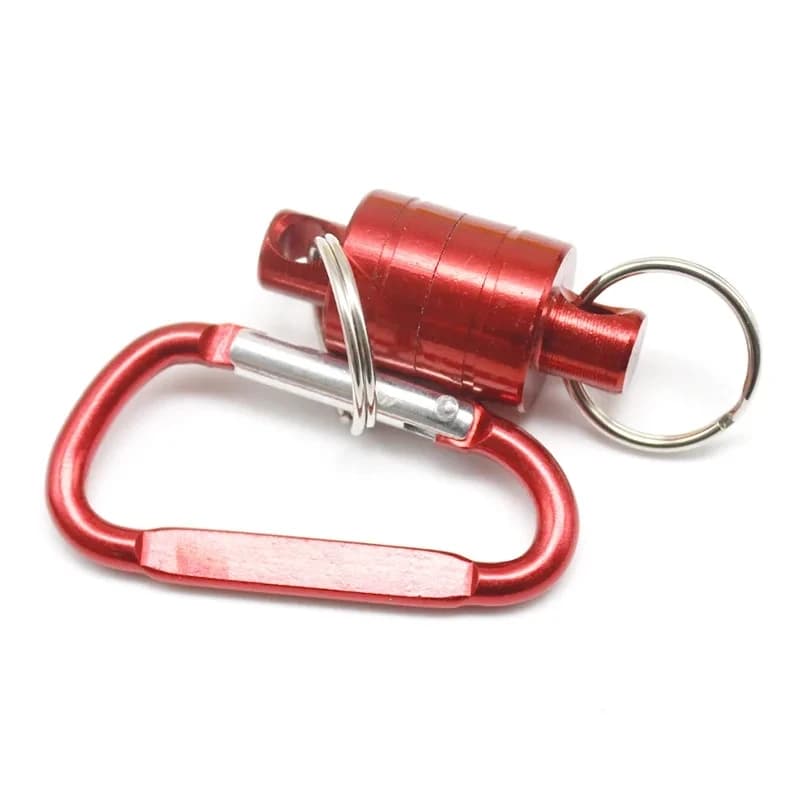 Mousquetons magnétiques pour équipement de pêche - Fermeture puissante pour accessoires outdoor
