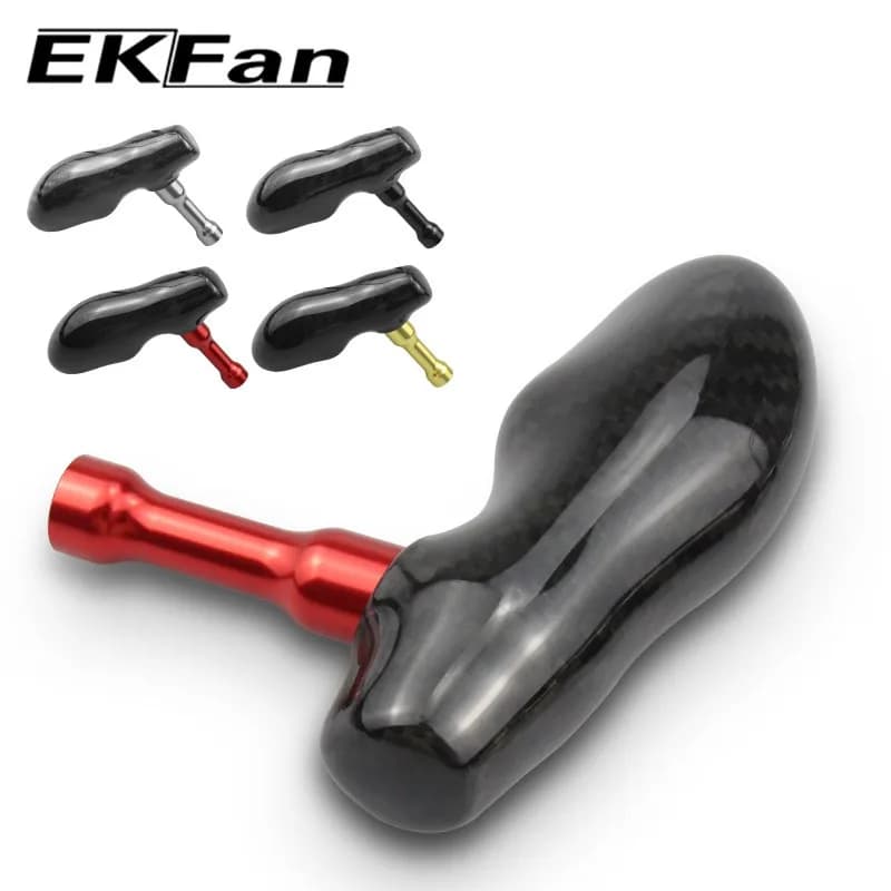 Manche T en fibre de carbone EKFAN pour moulinet Shimano 6000 à 12000, nouveau