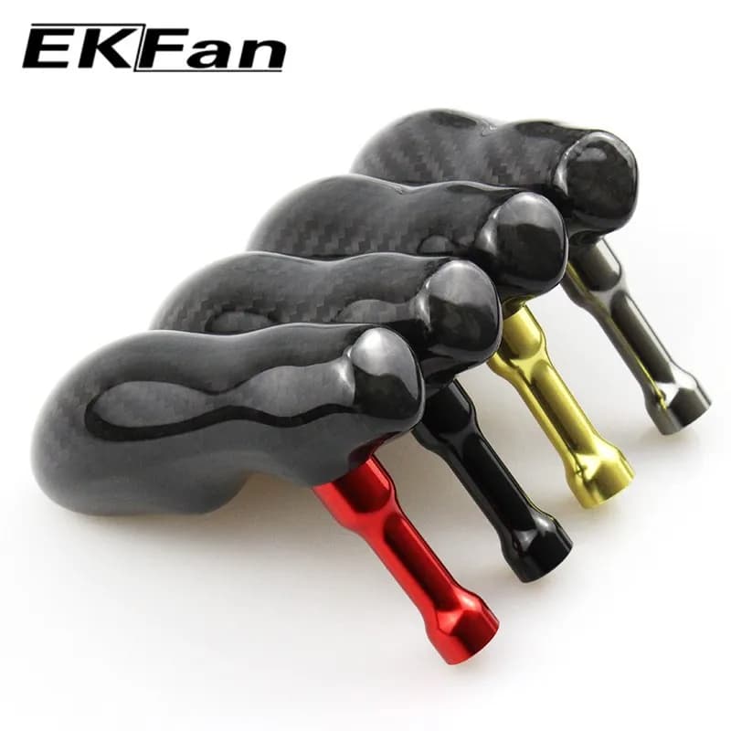 Manche T en fibre de carbone EKFAN pour moulinet Shimano 6000 à 12000, nouveau