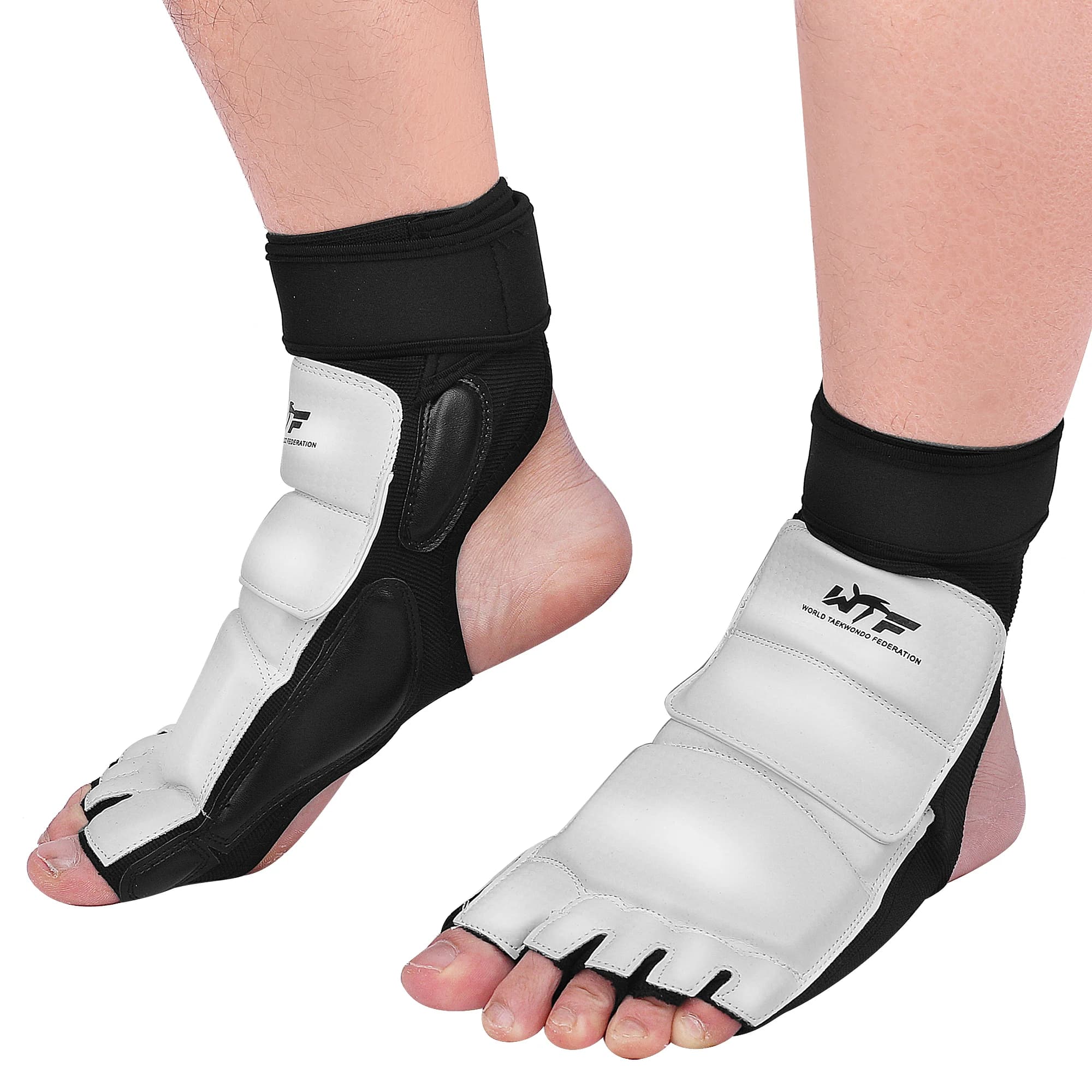 Protecteur pied Taekwondo haute qualité KTA - Boîte coups de pied compétition officielle protection combat