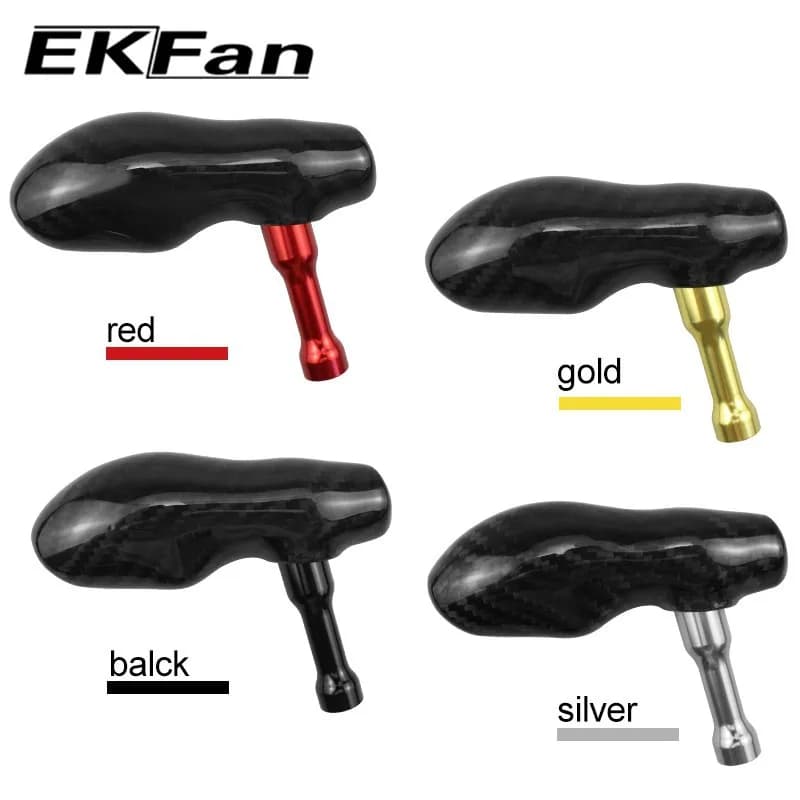 Manche T en fibre de carbone EKFAN pour moulinet Shimano 6000 à 12000, nouveau