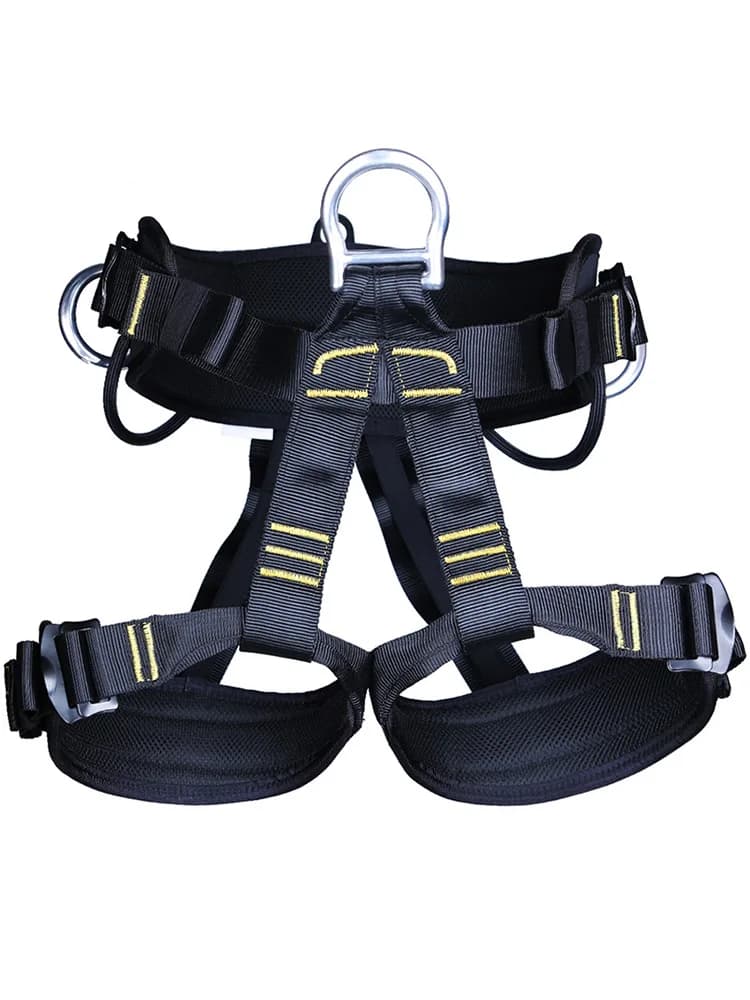 Ceinture de sécurité XINDA pour travail en hauteur, escalade, randonnée et sport aérien – Harnais demi-corps