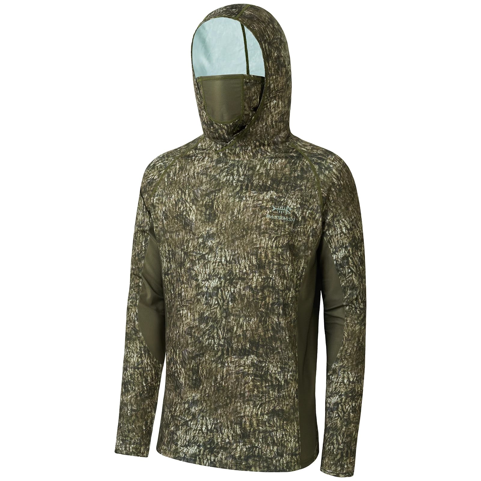 Chemise de chasse camouflage homme avec capuche - Protection UPF 50+ pour pêche et activités extérieures