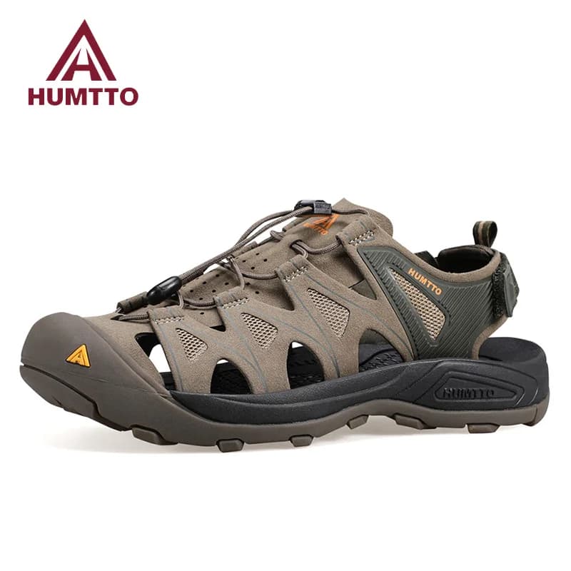 Sandales d'été respirantes pour hommes - Chaussures de randonnée, plage, pêche et camping confortables