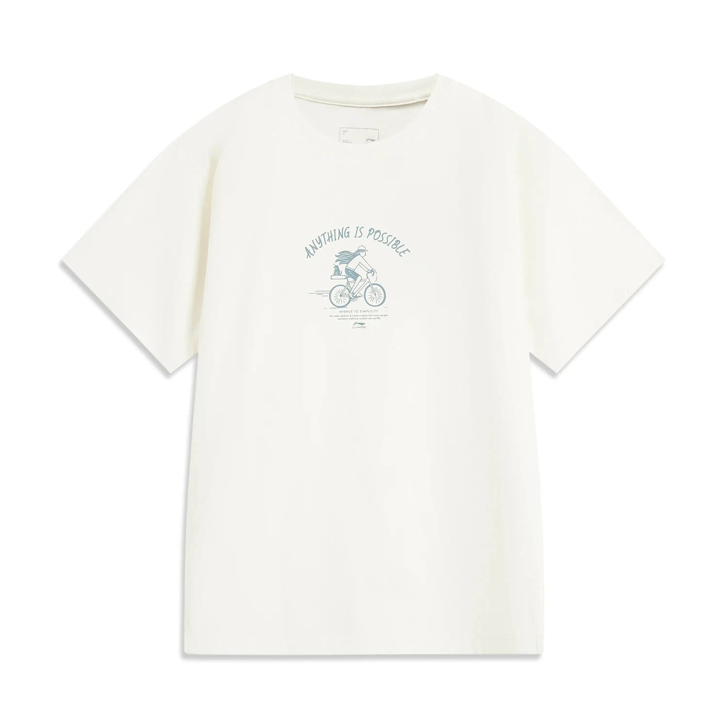 T-shirt sport pêche femme Li-Ning AT DRY FREEZE - Coton technique respirant coupe ample