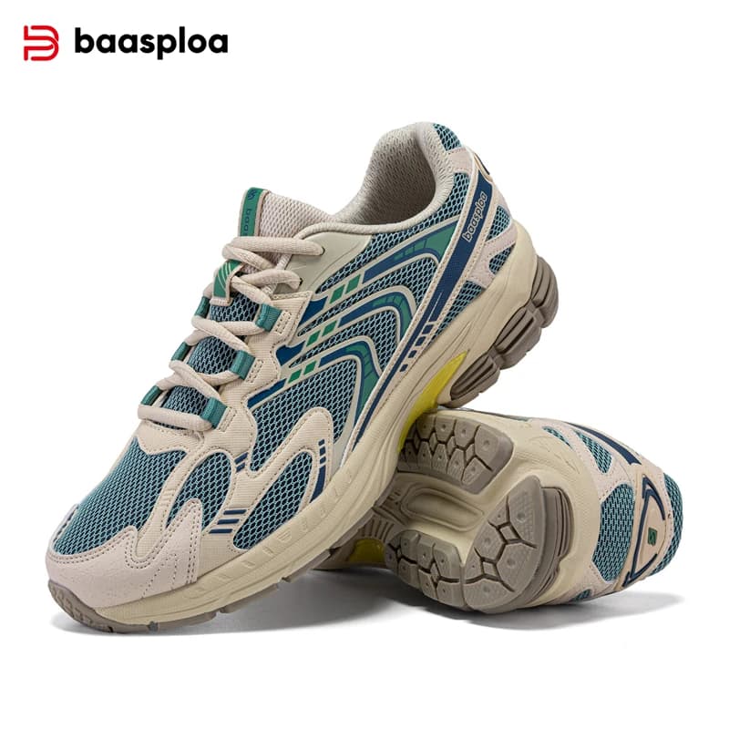 Chaussures de course homme respirantes pour pêche en rivière et marche côtière avec amorti confortable