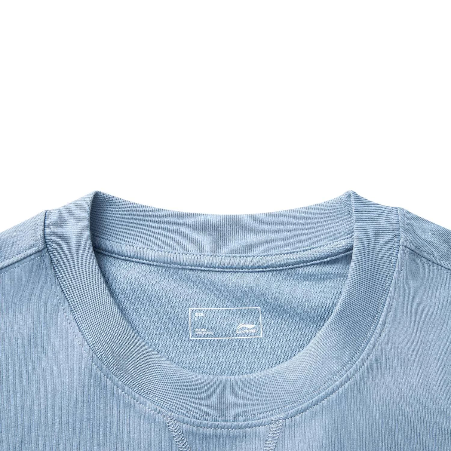 T-shirt sportif Li-Ning homme coupe ample en coton technique pour entraînement et loisirs