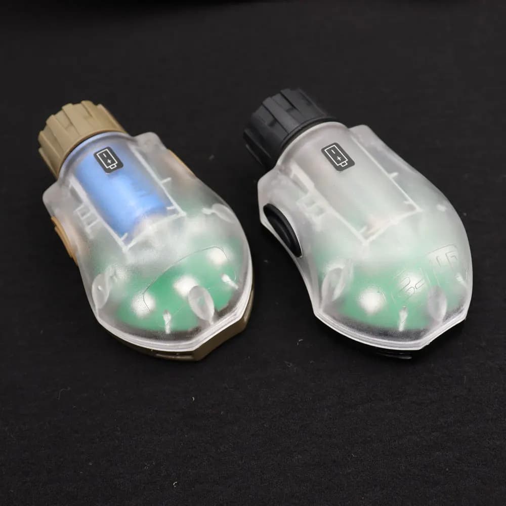 Lumière stroboscopique ELEMENT MANTA étanche - Strobe survie bande infrarouge rouge vert bleu plongée