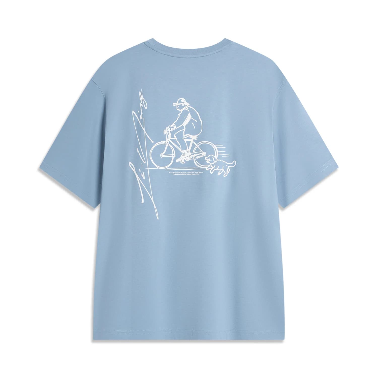 T-shirt sportif Li-Ning homme coupe ample en coton technique pour entraînement et loisirs