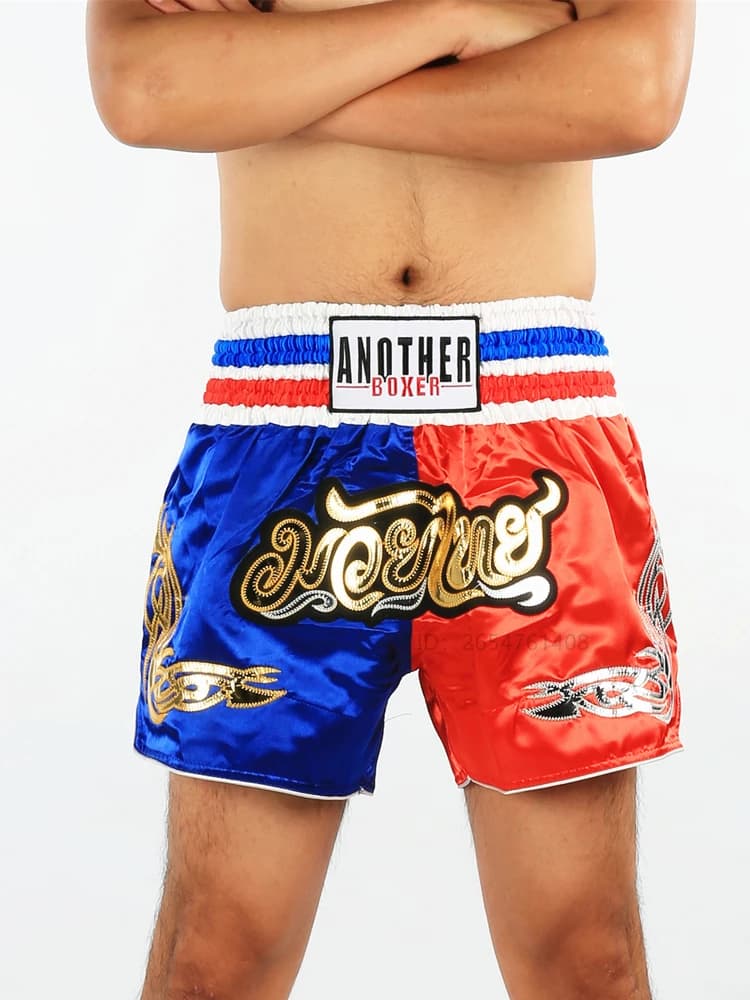 Short de combat pêche sportive homme - Boxe Muay Thai et arts martiaux pour entraînement technique