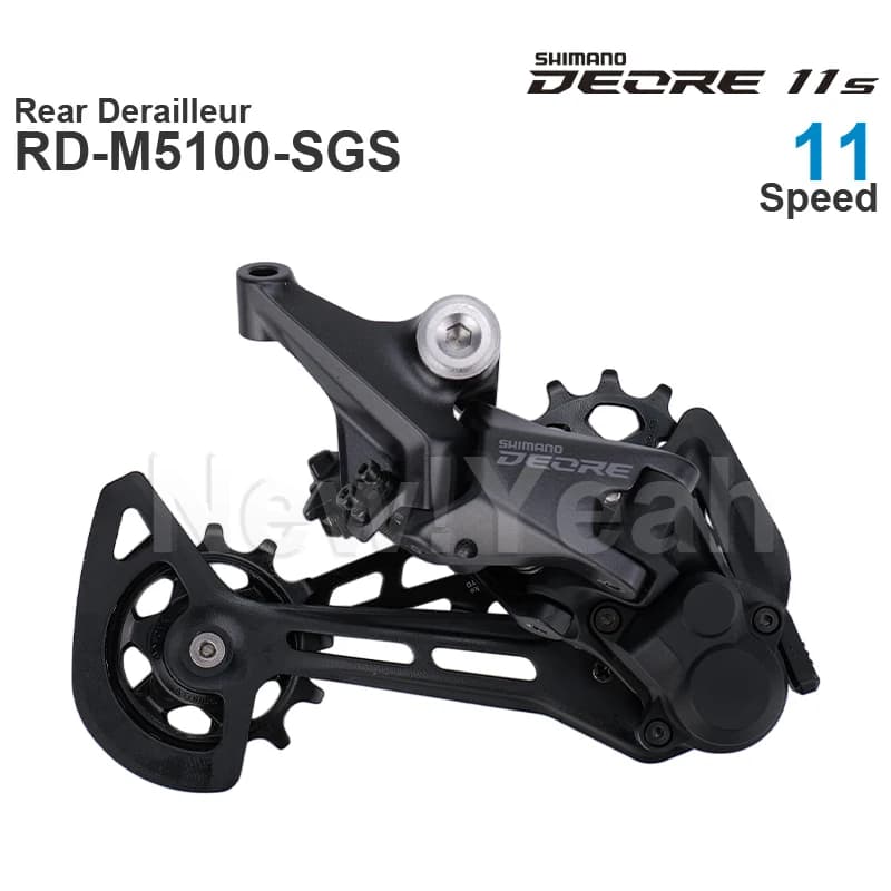 Groupe Shimano DEORE M5100 pour VTT - Shifter et dérailleur 11 vitesses pièces d'origine