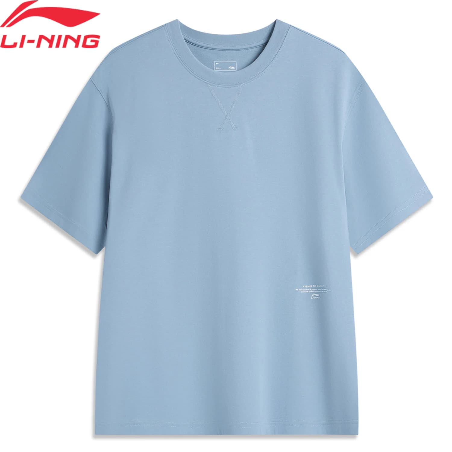 T-shirt sportif Li-Ning homme coupe ample en coton technique pour entraînement et loisirs