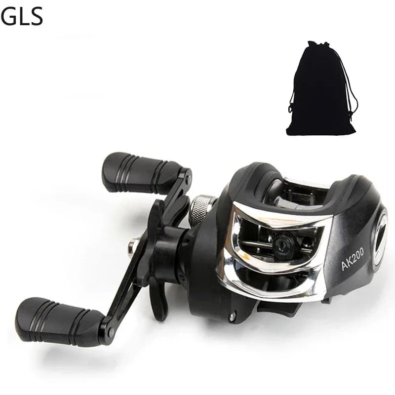 Moulinet pêche GLS 2026 frein magnétique 8kg pour pêche main gauche droite en eau douce et mer