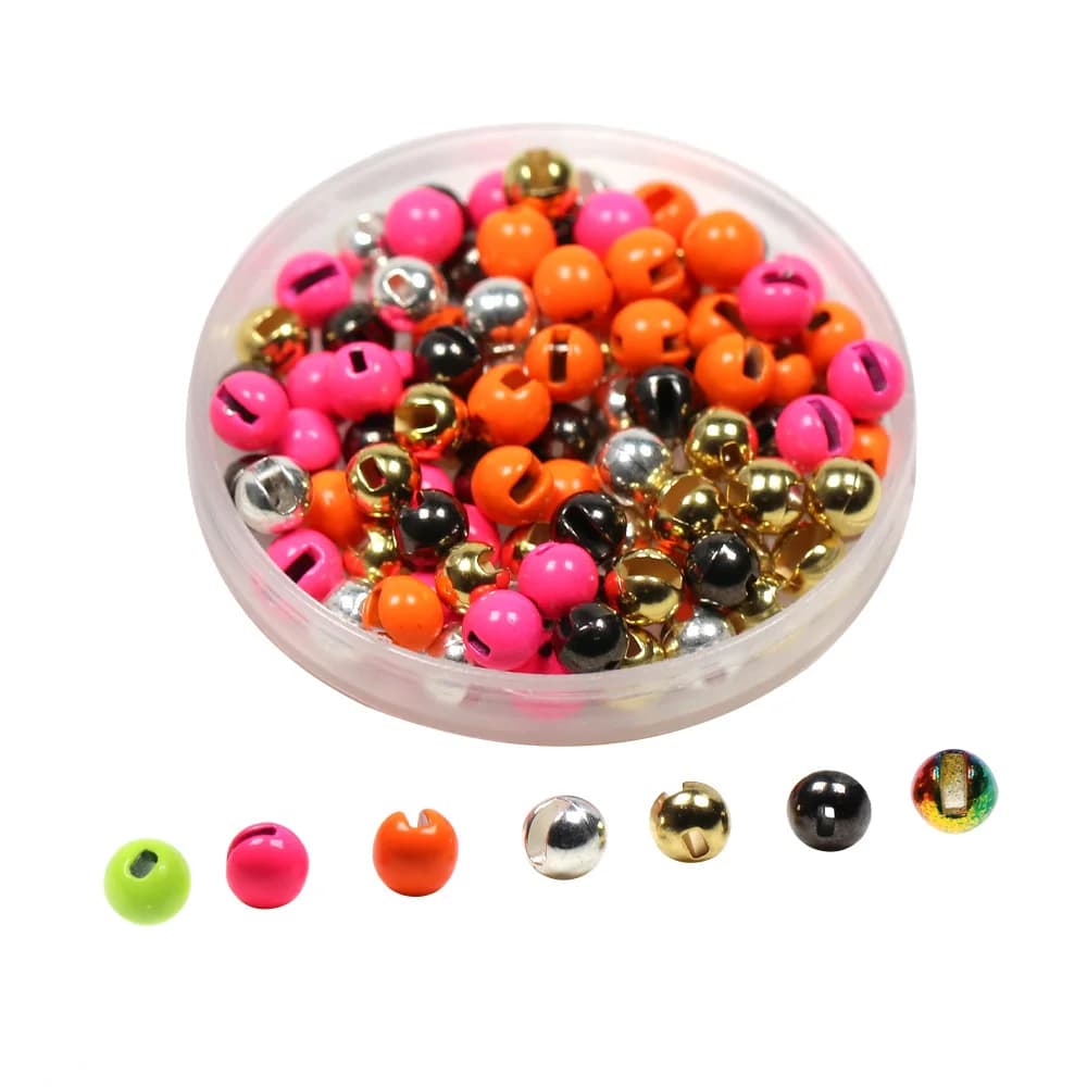 Perles de Tungstène à Fente 100mm pour Montage de Mouches Jig Nymphe Scud - Matériel Pêche