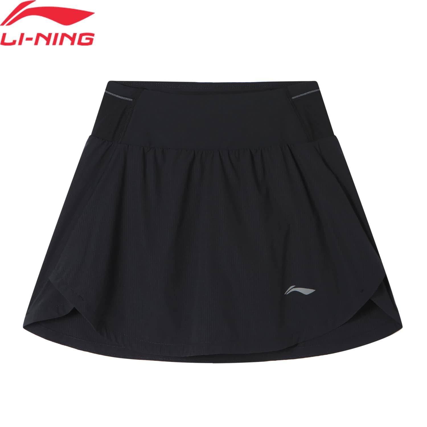 Jupes courtes de course Li-Ning AT DRY pour femmes - Coupe régulière confortable et respirante