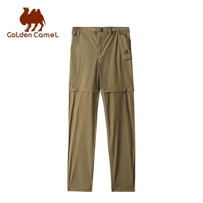 Pantalon randonnée homme GOLDEN CAMEL séchage rapide - Pantalon fonctionnel détachable pour pêche et outdoor