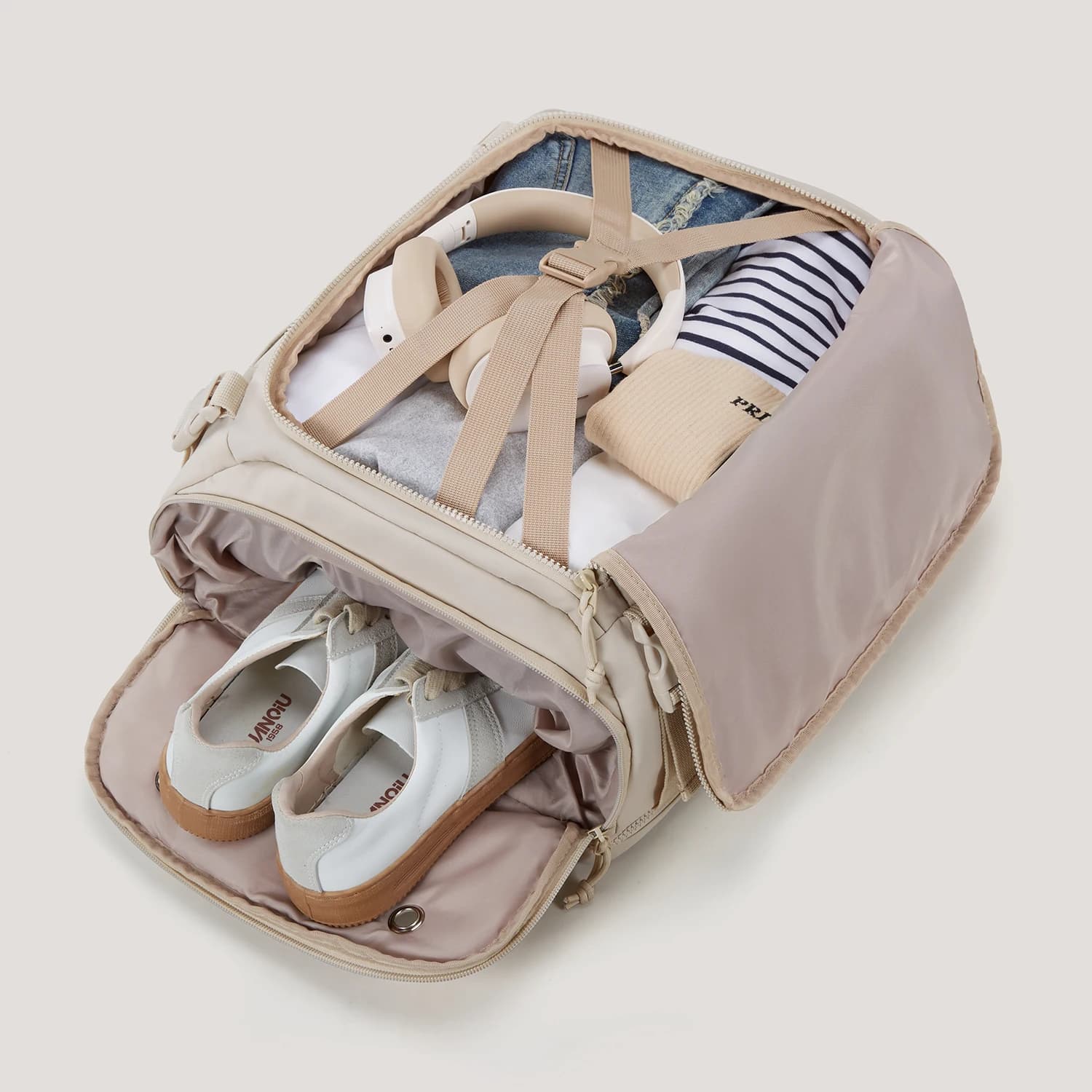 Sac à dos voyage compression pour pêche - Backpack grande capacité waterproof avec compression vacuum