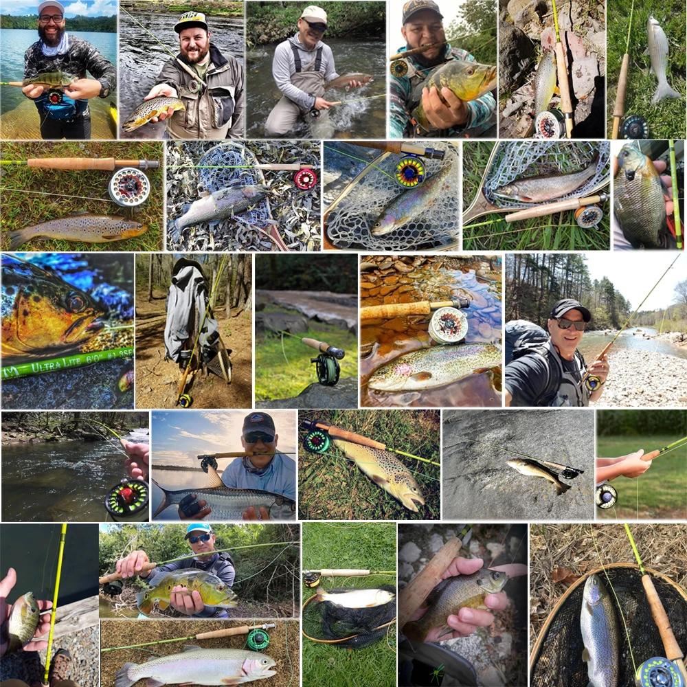 Canne Maximumcatch Ultra Lite 1-4WT 6-7.9ft action medium fast - Parfaite pour les petits ruisseaux et streamers