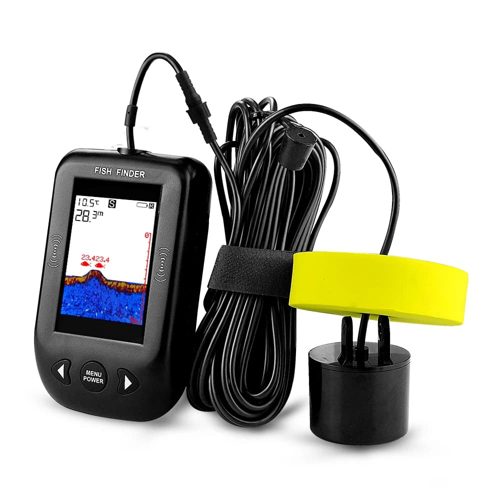 Sonar portable Erchang XF03 détecteur poissons 100m profondeur échosondeur pêche lac mer leurres