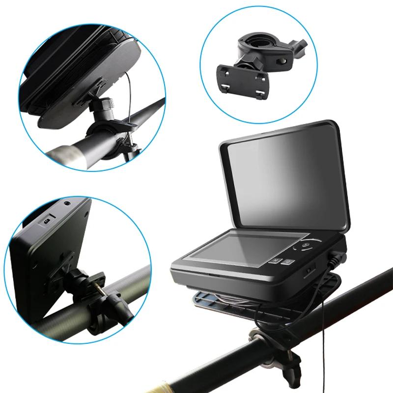 Caméra sous-marine Erchang F431B avec zoom 4x - Fishfinder 4.3 pouces pour pêche sur glace et rivière