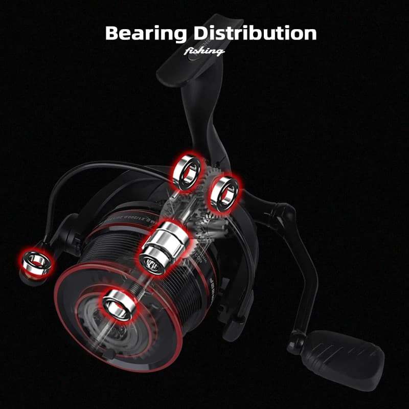 Moulinet spinning MIFINE KUDO 10kg frein max, spool métal shallow/deep pour pêche lente et mer