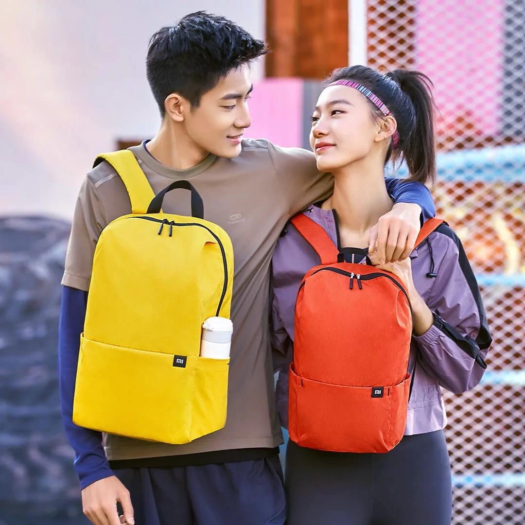 Petit sac à dos Xiaomi pêche étanche ultra-léger homme femme sport étudiant portable