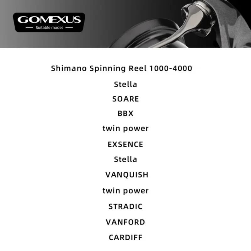 Rouleau ligne Gomexus pour Shimano Stella Twin Power Stradic Vanford - Accessoire spinning fluide